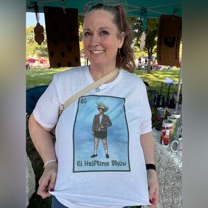 Bad Bunny El Halftime Show Football Blue Loteria Shirt